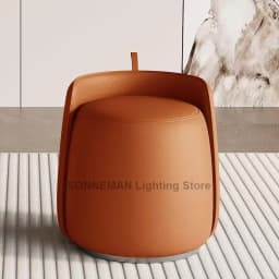 Luxury Minimalist Dressing Stool for Vanity Shoe Changing Living Room Seating & Footrest Versatile Multipurpose Stool