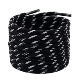 Coolstring 5mm Round Laces Sports Black White Red Shoelaces Unisex Casual Shoestring Bootlaces for P6000 Sneakers Dad Shoes