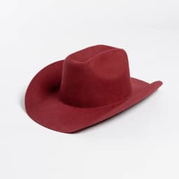USPOP 100% Wool Cowboy Hat Unisex Wide Brim Felt Hat Solid Color Classic Fedora Style Multiple Sizes S–XL Autumn Winter
