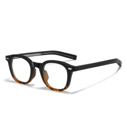 High Quality Spectacles Frame Unisex Ultralight TR90 Ellipse Rivet Glasses Frame High Definition Anti Blue Light Optical Eyewear