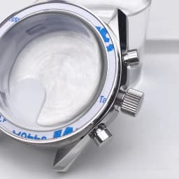 VK63 High Quality 39.7mm Case Moonswatch Metal Case Chronograph Case Fit VK63 Movement Accessories VK63 Watch Box