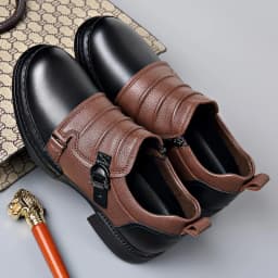Spring Autumn New Retro Ankle Boots for Men Zipper Designer Genuine Leather Boots Male Fashion High Quality Platform Shoes Man