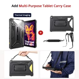 Ulefone Armor Pad 4 Ultra 5G Rugged Tablet Thermal lmaging 11800mAh 10.36" 2K 16GB + 256GB Android 14 LED Light