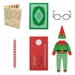 Christmas Doll Clothes Accessories&Miniature Items Scene Set For Elf Doll 30Cm Doll Christmas Decoration,Girl Toy Christmas Gift
