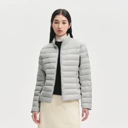 BOSIDENG Women Stand Collar Quilted Goose Down Jacket Cloud Light Slim Minimalist Warm Portable Outerwear