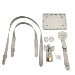 DIY Crochet Bag Making Kit Bag Base Bottom with Handle Extension Shoulder Straps Hardware Accessories for Knitting Tote Handbag