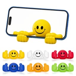 Thumb Shaped Desk Mobile Phone Holder Stand Adjustable Desktop Tablet Holder Universal Cute Creative 360° Rotating Phone Stand
