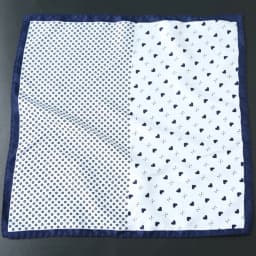 32cm Fashion Mens Oversized Polka Dot Pocket Square Elegant Silky Floral Navy Blue Handkerchief Wedding Tuxedo Accessories Hanky