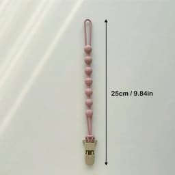 Baby Pacifier Clips Integrated silicone baby pacifier chain Teether Teething Toys Dummy Clip Holder Chain Clip Baby Gift