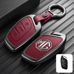 Key Fob Cover Full Protection Shockproof For MG ZS MG 4 MG HS MG 5 MG RX8 Zinc Alloy Heavy Duty Car Accessories