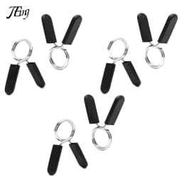 25/28/30mm Barbell Clamp Spring Collar Clips Gym Weight Dumbbell Lock Standard Lifting Kit Barbell Lock