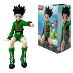 Hunter X Hunter Anime Action Figures 11-14cm Gon Freecss Alluka Zoldyck Chrollo Lucilfer Kurapika PVC Model Doll Christmas Gifts