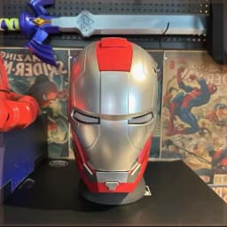 Iron Man Electric Helmet Opening And Closing Bilingual Voice Control Iron Man Mask Adult Series Animation Peripheral Toys