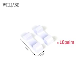 3D Floating PE Film Jewelry Display Frame Stand Holder Box 10/Unit Portable Brooch Coin Medal Suspension Storage Collection Case