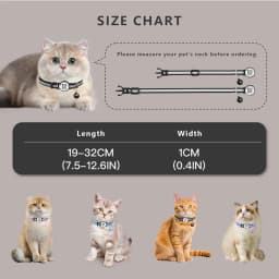 QR Code Pet Tag Cat Collar with QR Code ID Tag, Puppy Cat Accessories Reflective Kitten Collars, Cat Tag, Safety Quick Release