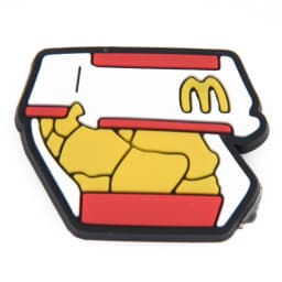 1 Pcs Fast Food Shoe Charms Burger Chicken Fries Drinks Shoes Decorations Clogs Sandals Bracelets Accessories Kids Party Gifts