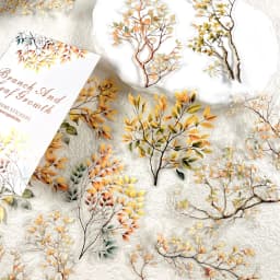 20 pcs Plant Branch Leaf Themed Sticker pack,Scrapbook,Photo Frame,Diary Stickers,DIY Decorative,Creative Stationery Stickers