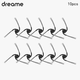 Derame D20 Air Plus Robot Vacuums Cleaner Accessory Dust Bag Rubber Brush Side Brush HEPA Filter Mop Cloths Spare