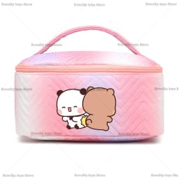 Yier Bear Panda Makeup Bag Bubu Dudu Waterproof Cosmetic Bags Tourist Portable Toiletries Bag Women Cosmetics Storage Pouch Gift