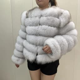 WEFURLENA 2026 New Real Fur Coat Winter Jacket Women natural large wool fox fur coat Street warm long sleeve detachable vest