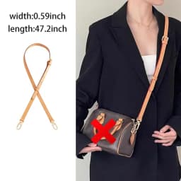 Adjustable Vachetta Leather Replacement Strap For Speedy 25 30 35 Handbag Crossbody Shoulder Strap Cowhide Bag Accessories
