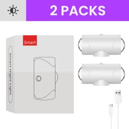 1PC/2PCS /4PCS Rechargeable LED Night Lights with Motion Sensor Wall Lights, RGB Gradient Ambient Light, Dimmable Indoor Lamps,