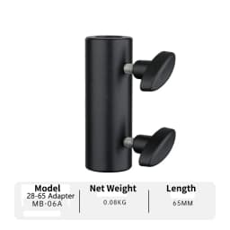 Meking Light Stand Adapter C Stand Camera Mount Light Stand Tripod Screw 1/4 "3/8" and 5/8" Fixing Nut Photo Studio Accessories