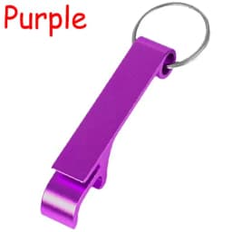 200Pcs Beer Bottle Openers Colored Bottle Opener Keychain Aluminum Alloy Colorful Mini Pocket Beer Beverage Opener