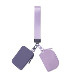 2PCS Mother’s Gift Mini Zip Around Wristlet Keychain Wallet Gift for Wristlet Portable Wallet Coin Purse Mini Women Coin Pockect