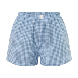hirigin Women Y2k Gingham Boxer Shorts Stripes Button Elastic Waist Boxers Cute Mini Bloomers Plaid Loose Fit Boy Shorts
