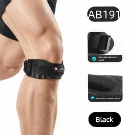 1pc VILICO Patellar Strap, Knee Protector Patellar Tendon Support Suitable for Running, Basketball, Jumper Knees, Tennis, Volley
