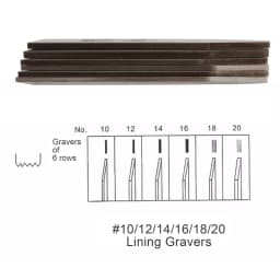 Professional Jewelry Engraving Graver Set Metal Carving Chisel Wire Hooking Tool for Gold Silver Goldsmith Shaping