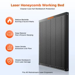 ACMER 400*400 Honeycomb Panel Table Laser Engraving and Autting Machine Laser Honeycomb Panel Bed Cutting Table 300*300