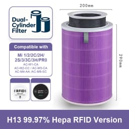For Xiaomi Hepa Filter M8R-FLH Activated Carbon Filter for Xiaomi Air Purifier 2S/2C/2H/3C/3H/Pro Xiaomi Air Purifier 2S Filter