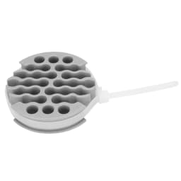 0.3in Hole Diameter Network Cable Organizer Wire Comb Anti Entanglement Cable Management Tool for 30 Cables