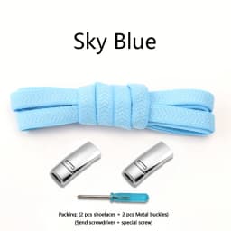Magnetic Lock Shoelace Without ties Flats Elastic Laces for Sports Unisex 8mm Thick Tennis No Tie Shoe laces Shoes Accessories