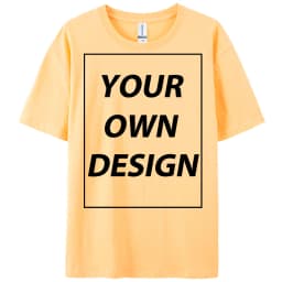 Personalized Custom Print Summer Y2K Team T-Shirt Cotton Casual Loose Short Sleeve Basics Fashion Tee Work Breathable Streetwear