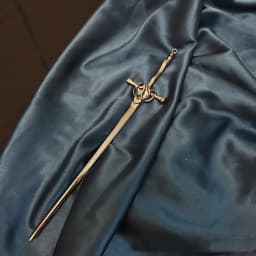 2022 New Punk Ruby Pendant Sword Hairpin Chinese Simple Hair Sticks for retro Women girl Hairstyle Hair Dish Accessories Trendy