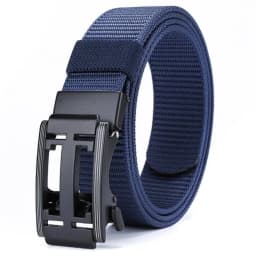 Unisex Tactical Belt 4 mm Thick 3.5 cm Wide Casual Canvas Belt Outdoor Alloy Automatic Buckle Belt