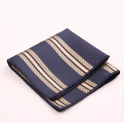 Trendy Striped Floral Brown Pocket Square British Men Formal Handkerchief Suit Shirt Accessories Groom Wedding Party Chest Hanky