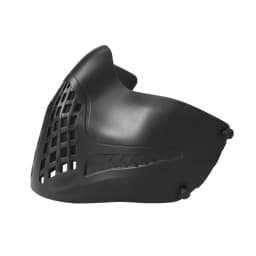 BOOIU Tactical Half Face Mask Nylon Mesh Breathable Double Ribbon Adjustable Wargame Hunting Paintball Airsoft Protective Masks