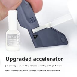 DSPIAE BP-01 BP-02 PRO Gap Filler Accelerator Set for Gundam Model Making Tools Fast Hardening Easy Sanding Hobby DIY Craft
