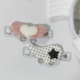 INS Backpack Display Buckle Doll Decor Accessories Pain Bag Buckle Star Heart Wing Extender Buckle Bag Strap Extension Buckle