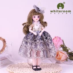1/6 Bjd Doll Starry Blue Eyes 30CM 23 Movable Jointed Dolls Fashion Dress DIY Toy Dolls with Shoes for Children Birthday Gifts