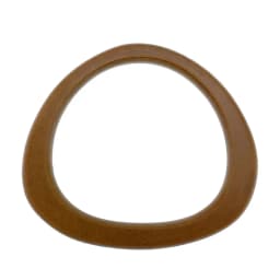 14.5cm D-shaped Wooden Bag Handle Ring Handbag Handles Replacement DIY Handmade Purse Luggage Handcrafted Accessories