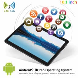 10.1 INCH 2GB RAM 32GB ROM A1 Android 9.0 Tablet PC V9 CPU Processor, Quad-Core Battery 5000mAh Dual Camera