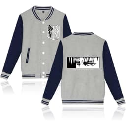 2022 Japanese Anime Attack on Titan Shingeki No Kyojin Jacket Hoodies Men Unisex Oversized Funny Cartoon Sweatshirt Hoody Male