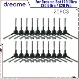 Dreame Bot L20 Ultra / L30 Ultra / X20 Pro Supplies Accessories Main Side Brush Mop Cloths Hepa Filter Dust Bags Parts