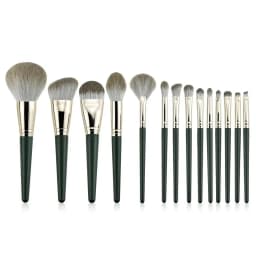 14Pcs Soft Fluffy Makeup Brushes Set, Cosmetic Powder Eye Shadow Foundation Blush Blending Tools