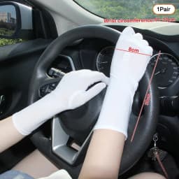 Sunscreen Stretch Women Anti UV Mid-long Breathable Glove For Spring Summer Thin Gloves